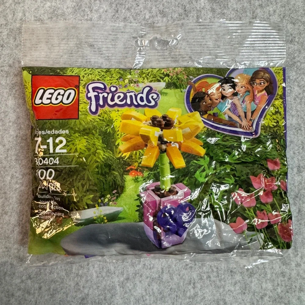 LEGO Friends Friendship Flower Polybag Set 30404 100 Pieces New Sealed 6215374